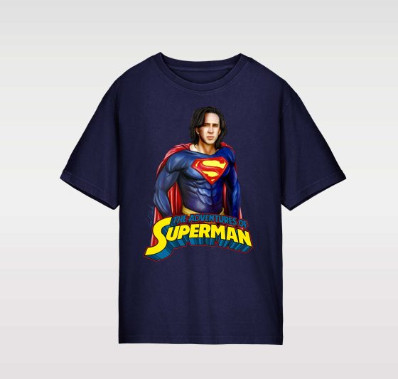 CAMISETA UNISEX SUPERMAN NICOLAS CAGE (GEN-7 STYLE)