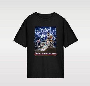 CAMISETA UNISEX GHOSTS 'N GOBLINS (GEN-7 STYLE)