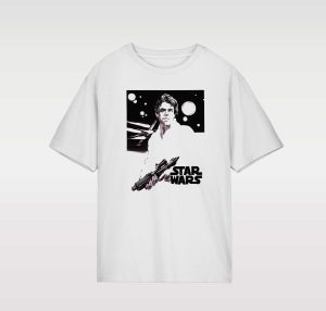 CAMISETA UNISEX STAR WARS RETRO (GEN-7 STYLE)