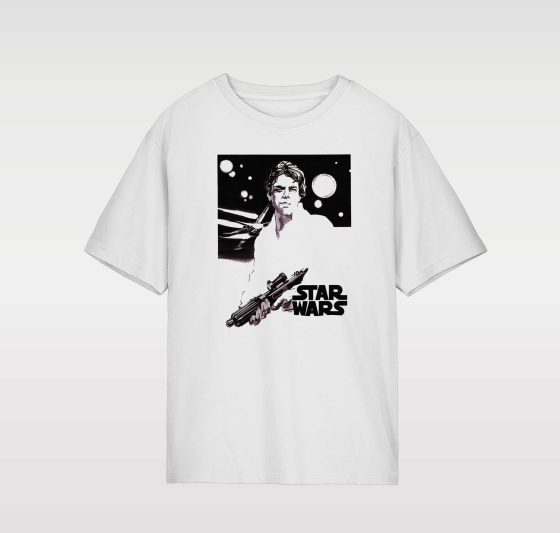 CAMISETA UNISEX STAR WARS RETRO (GEN-7 STYLE)