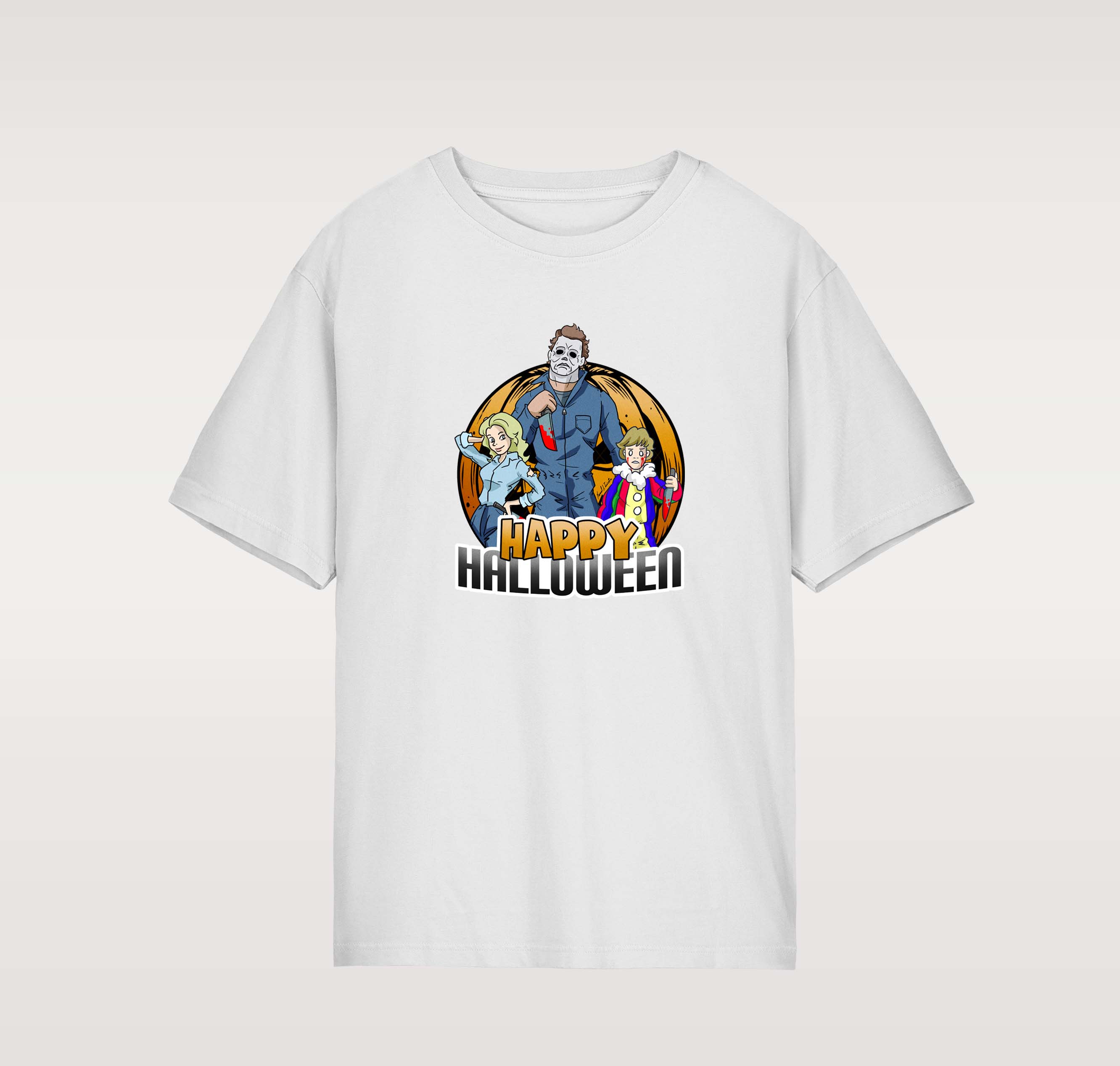 CAMISETA UNISEX HAPPY HALLOWEEN (GEN-7 STYLE)