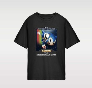 CAMISETA UNISEX SONIC THE MOONWALKER (GEN-7 STYLE)