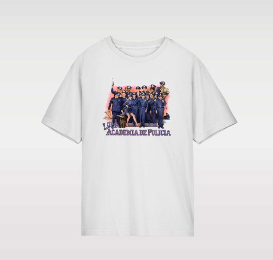 CAMISETA UNISEX LOCA ACADEMIA DE POLICÍA (GEN-7 STYLE)