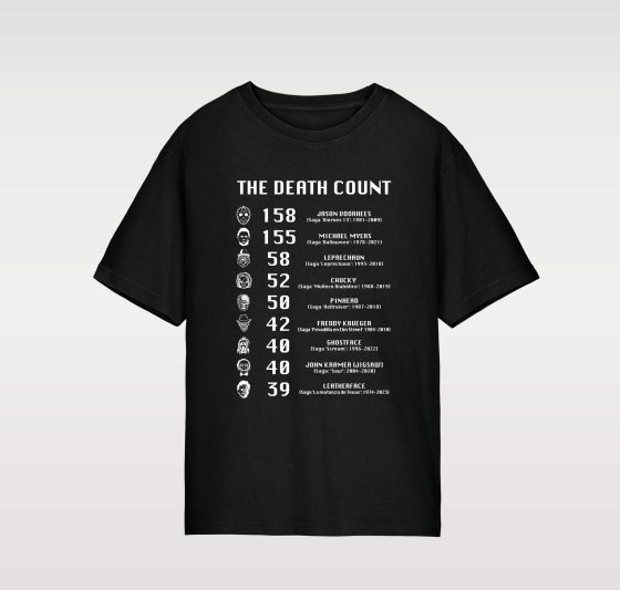 CAMISETA UNISEX THE DEATH COUNT (GEN-7 STYLE)