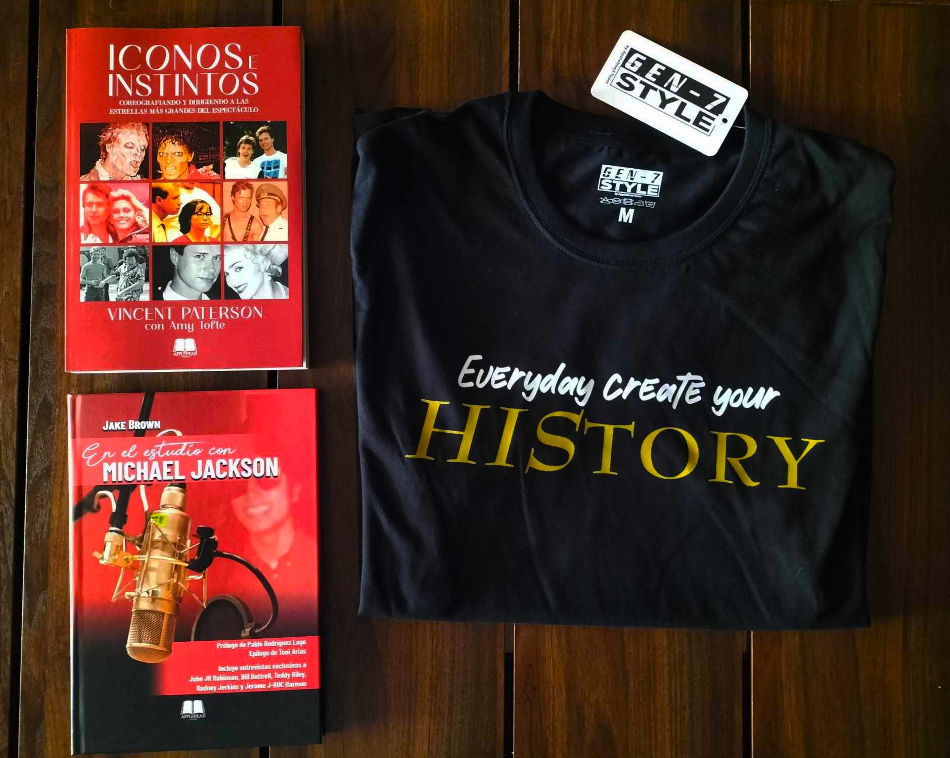 PACK APPLEHEAD: MICHAEL JACKSON (LIBROS + CAMISETA GRATIS)