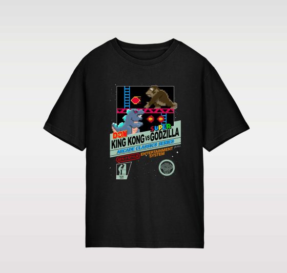 CAMISETA UNISEX KING KONG VS. GODZILLA (GEN-7 STYLE)