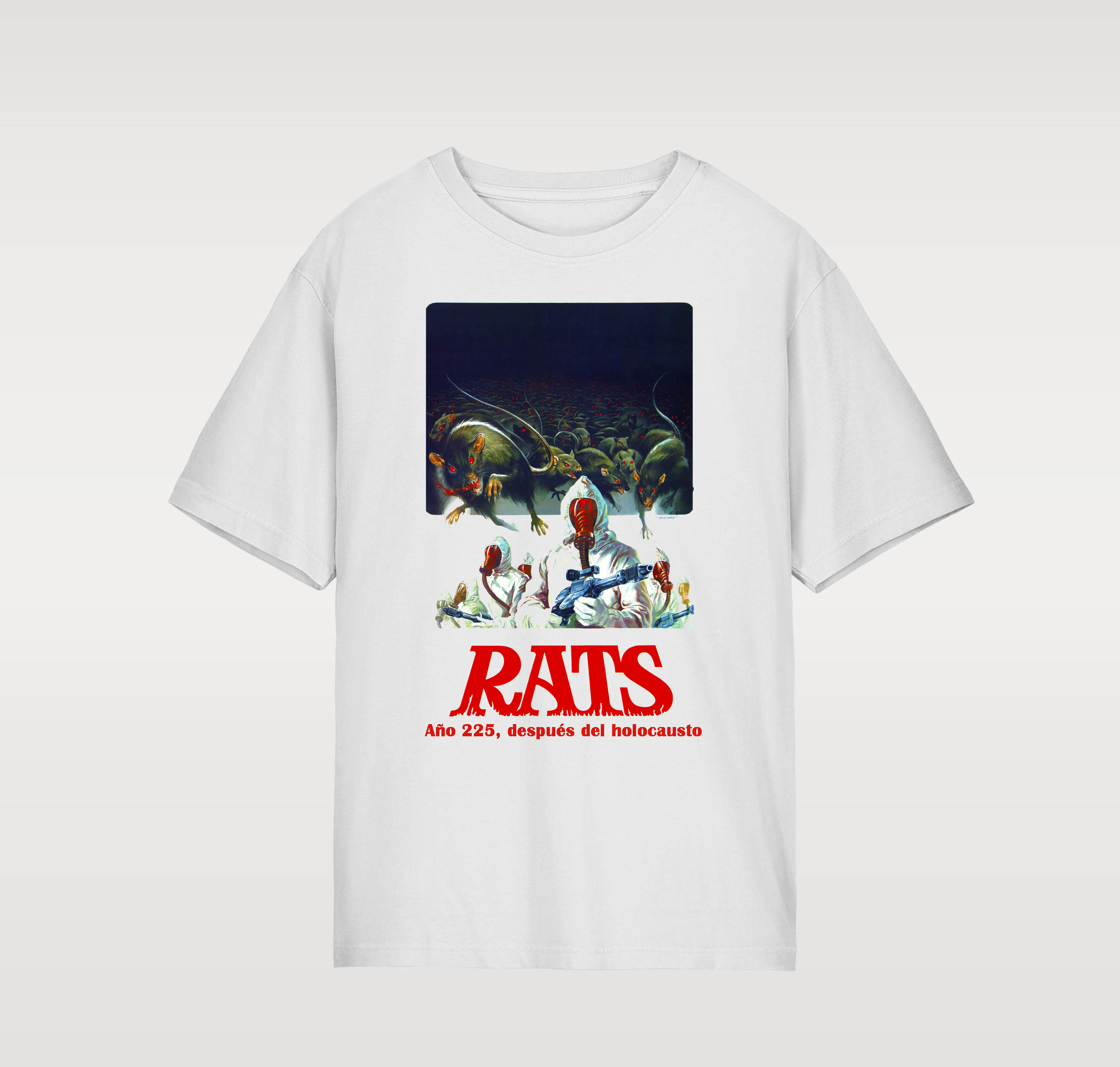 CAMISETA UNISEX  RATS: AÑO 225, DESPUÉS DEL HOLOCAUSTO GEN-7 STYLE)