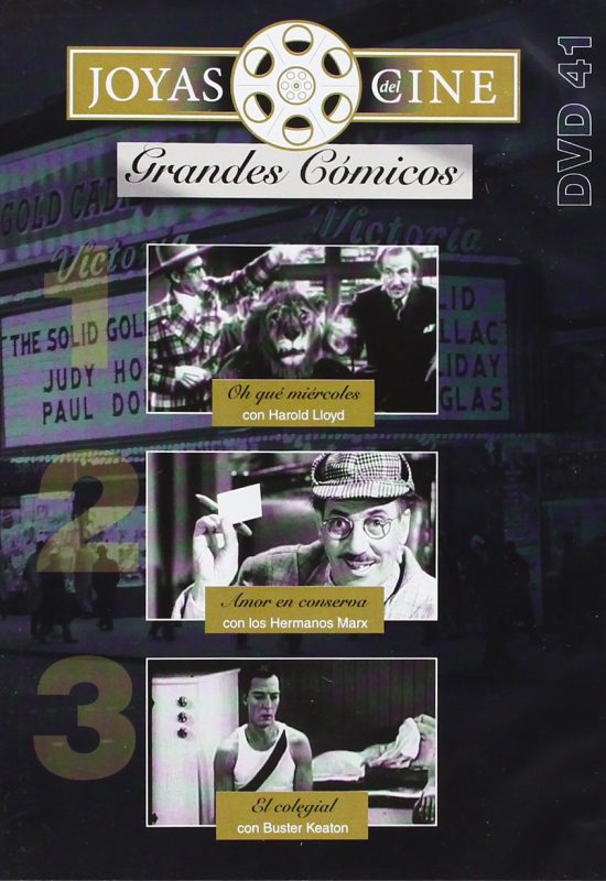 GRANDES CÓMICOS – 3 PELÍCULAS